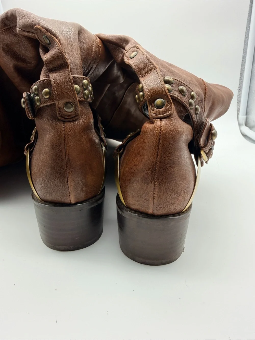 Stuart Weitzman Yeeha Boot Brown Size 7.5